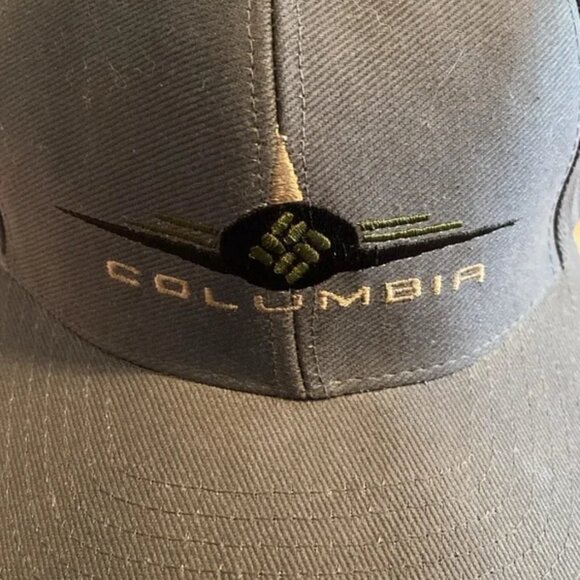 Vintage Columbia Sportswear Hat Gray Strap Back Unisex Adult Cap - Picture 3 of 7
